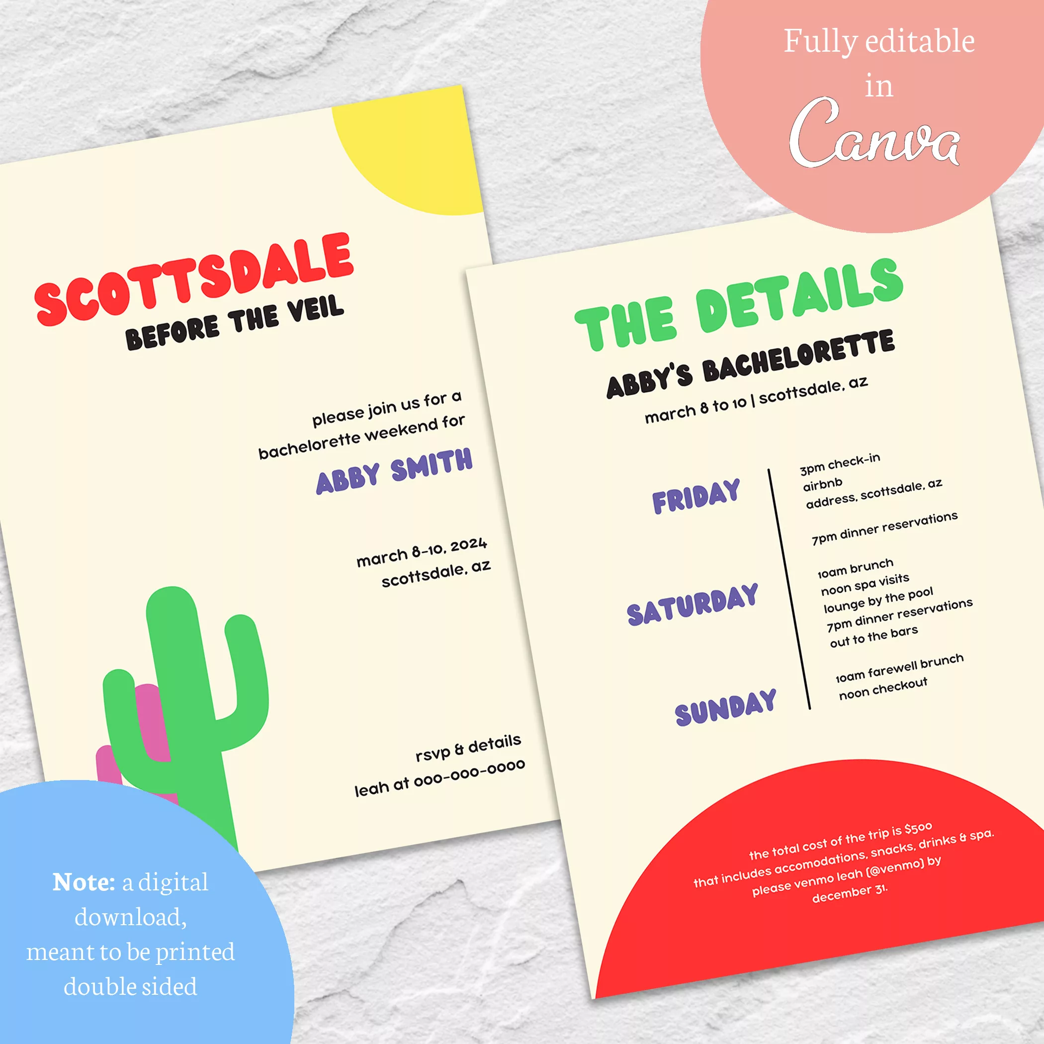 Scottsdale Before The Veil Bachelorette Itinerary 2