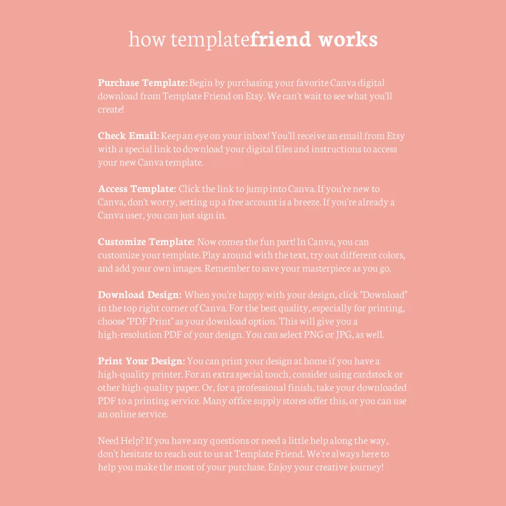 How Template Friend Works